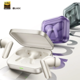 The Realme Buds Air7 come in three colors: Dawn Gold, Verdant Green, and Orchid Purple. (Image source: IT Home)