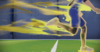 Bachira's energetic yellow aura, his inner monster unleashed.