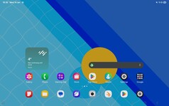 Samsung Galaxy Tab A11+: Homescreen
