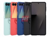 The Samsung Galaxy Z Flip 7 will get numerous colorful cases (Image source: Android Headlines)
