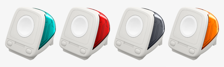 The Spigen Apple Watch Classic C1 Charger Stand is available in four colors. (Image source: Spigen)