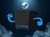 Steam Machine shown running through smoke