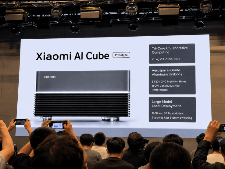 Xiaomi AI Cube prototype with Xring O3 O100 and D100 chips (machine translated)