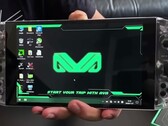 The AYA NEO Founder console is capable of playing Cyberpunk 2077 at around 30 FPS. (Image source: AYA NEO)