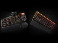 Left: be quiet! Dark Mount with modular numpad and Media Dock. Right: be quiet! Light Mount with RGB ambient lighting. (Image source: be quiet!)