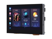 Waveshare's new development board comes with a 4.3-inch display that supports up to five touch inputs simultaneously. (Image source: Waveshare)