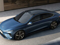 The ET7 electric sedan maker shares have been upgraded to 'Buy' (image: NIO)