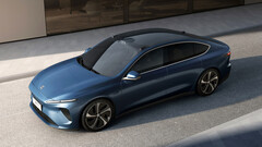The ET7 electric sedan maker shares have been upgraded to 'Buy' (image: NIO)