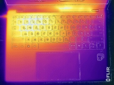 Surface temperature stress test (top side)