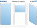 Renders based on the Samsung dual display phone (Source: LetsGoDigital)