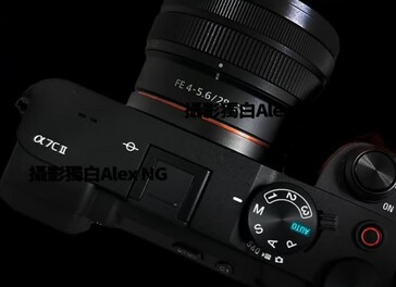 The A7CII appears to feature an upgrade to the PSAM mode dial. (Image source: Alex NG on YouTube)