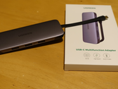 The UGREEN USB C 9-in-1 hub. (Source: Notebookcheck)