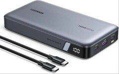 The Ugreen Nexode power bank sports a massive 25,000 capacity and a peak 145 watt combined output. (Image source: Ugreen)