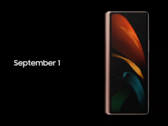 The Galaxy Z Fold2 is live. (Source: YouTube)