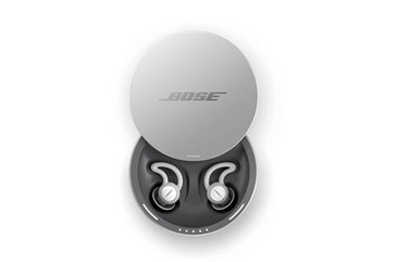 Bose sleepbuds in their charging case, which provides an additional full charge. (Source: Bose)