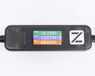 The ChargerLAB Power-Z AK001 Charging Test USB-C cable has an integrated color display. (Image source: ChargerLAB)