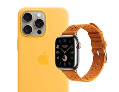 Apple has unveiled a range of new iPhone cases and Apple Warch straps. (Image: Apple, edited)