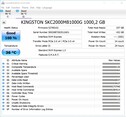 Kingston KC2000 NVMe SSD (1.024 GB)