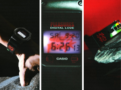 The new Pleasures x Casio G-Shock collab (pictured) has multiple design elements that reference Daft Punk. (Image source: @pleasures on Instagram)