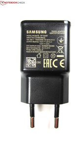 The included 15-Watt AC adapter