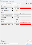 GPU-Z sensors