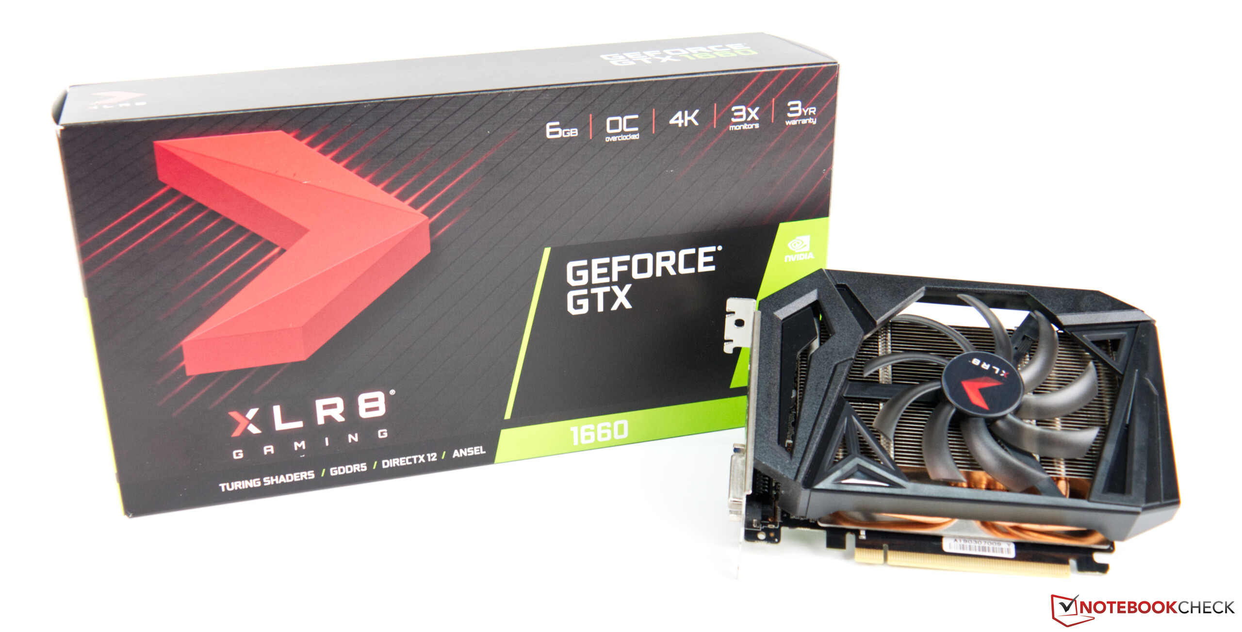 PNY GeForce GTX 1660 6GB XLR8 Gaming Overclocked Edition Graphics Card 