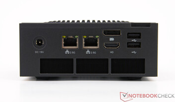 Peladn HO5 - Connections on the rear panel