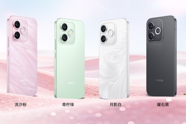The Honor X80i is available in four colors.