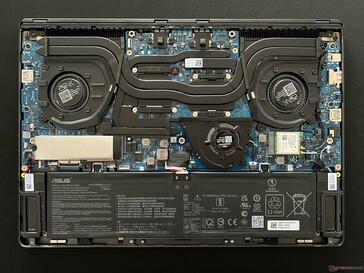 Cooling in the G14 2024. (Image source: Notebookcheck)