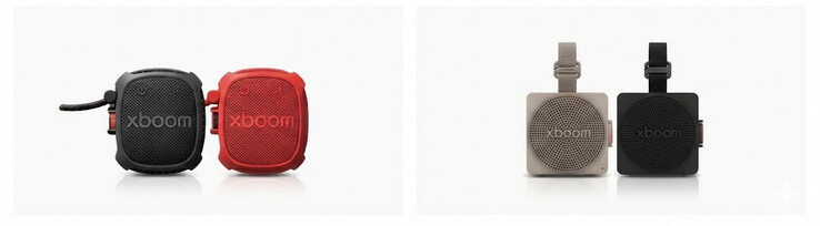Pictured: LG Xboom Mini (right) and Xboom Rock (left). Image source: LG