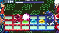 Mega Man Battle Network grid combat (Image source: Steam)