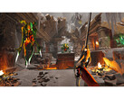 A screenshot from the game Metal: Hellsinger showcasing the enemies. (Image Source: Steam)
