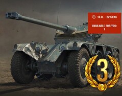 Panhard EBR 75 FL 10 premium tank in World of Tanks available via The Challenge on Wheels event