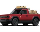 The Blank Slate pickup can be transformed into a moving truck. (Image source: Slate Auto)