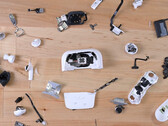 The AirPods Pro 2 are just as locked down as Apple's other earbuds. (Image source: iFixit)