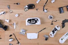 The AirPods Pro 2 are just as locked down as Apple's other earbuds. (Image source: iFixit)