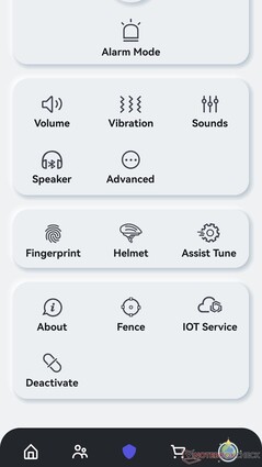 It supports fingerprint unlocking, and assistance levels can be adjusted