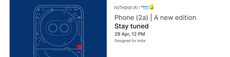 Nothing confirms that a Phone (2a) refresh is on the way. (Source: Nothing via Flipkart)