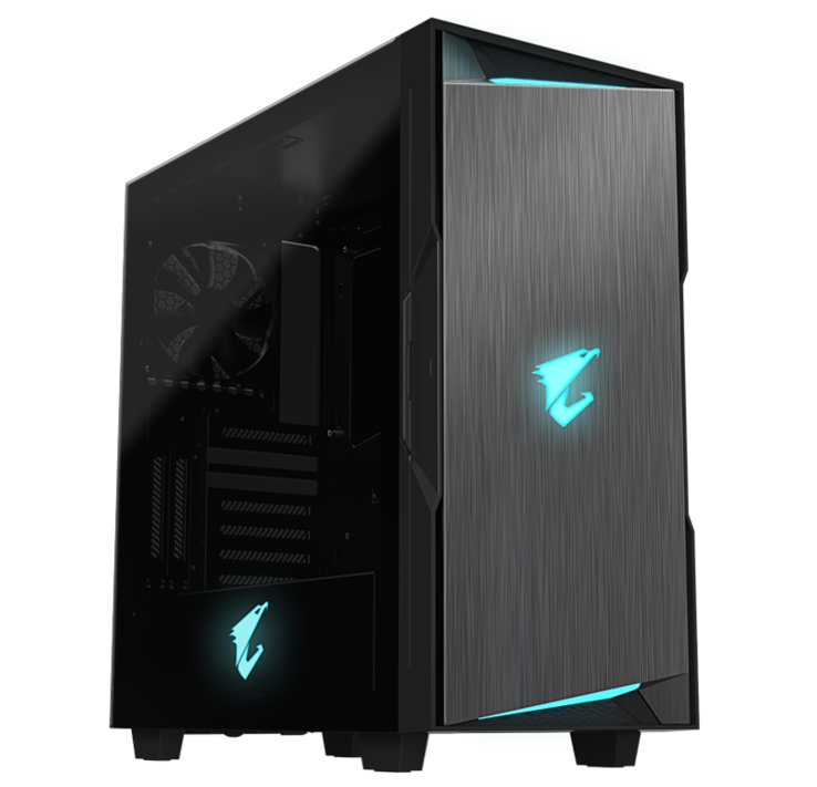 The AORUS C300G STEALTH case... (Source: Gigabyte)