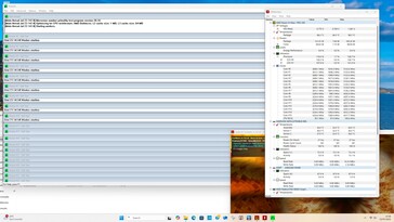HP Z2 Mini G1a stress test in high-performance mode
