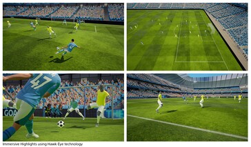 Sony FavoriteSpace app utilizes HawkEye camera technologies to provide users with virtual camera replays. (Image source: Sony)