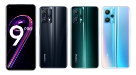 Realme 9 Pro colors. (Image source: @Sudhanshu1414)