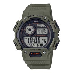 The Casio AE1400WH-3AV watch offers 10 years of battery life (Image source: Casio)
