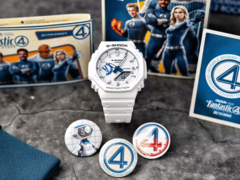 The Casio G-Shock x Marvel Studios Fantastic Four collection watches have arrived in the UK. (Image source: Casio)