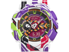 Casio’s new G-Shock x Evangelion watch (pictured) will launch in the UK. (Image source: Casio)