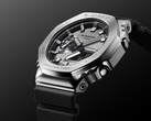 A close up of the Casio G-Shock x Mandalorian collab dial.
