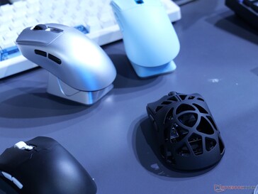 Top left: the Epomaker NEX Pro; in front of it: the Epomaker CarbonX
