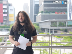 Nvidia allegedly tried to use its employees as leverage to influence Gamers Nexus' content. (Image source: Gamers Nexus on YouTube)