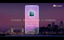 Huawei has already sent out the invitations to its official presentation on October 16, 2018 in London