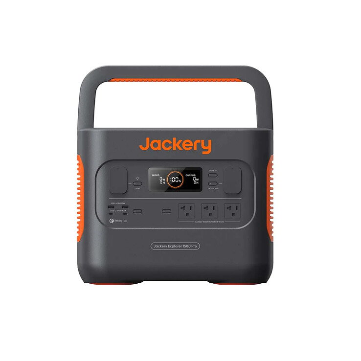 The Jackery Explorer 1500 Pro portable power station. (Image source: Jackery)